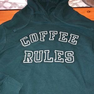 Long sleeve crop top hoodie